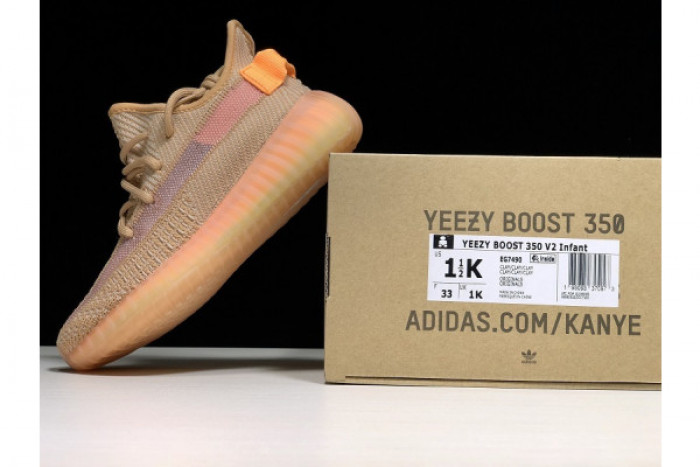 ad*s kids Y**zy 350 boost v2 “clay” kid-eg7490